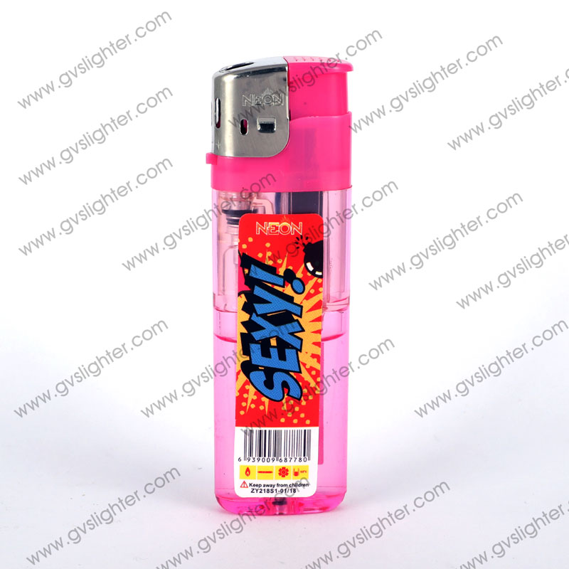 LCC Lighter with Flashlight 1pcs #828