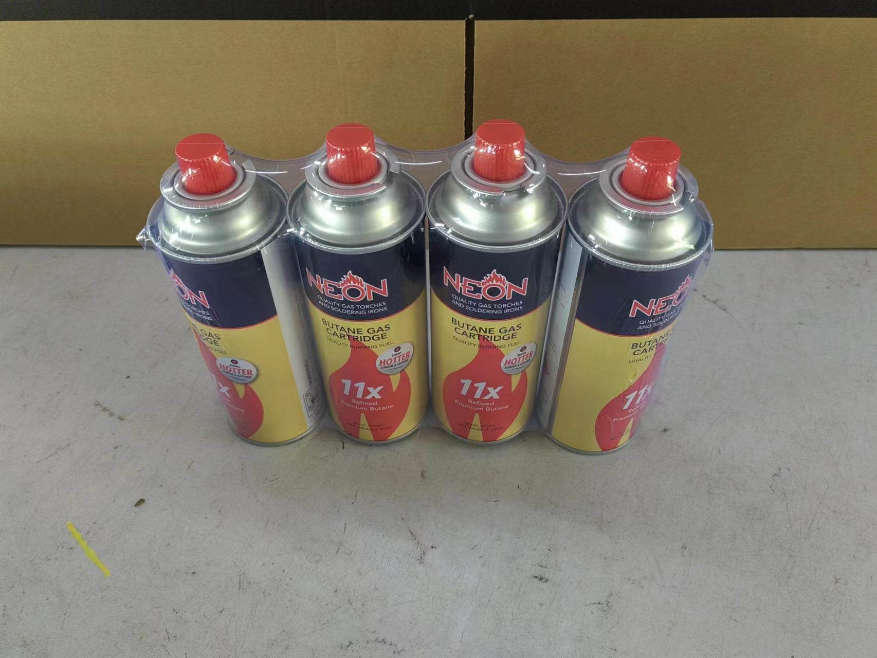 BUTANE cartridge for GAS STOVE-  Creme Bruler- Torch HD200C ( net weigth 220G)